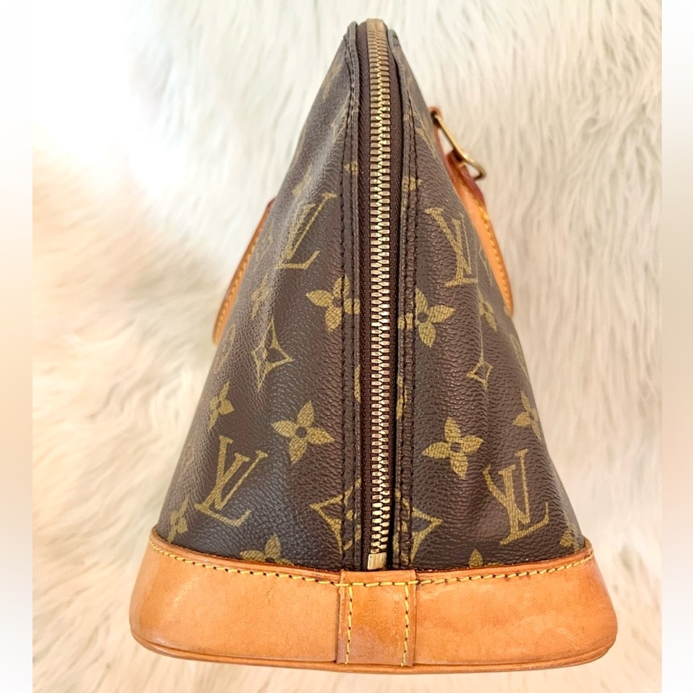 Louis Vuitton Alma PM Handbag Bag Tote Boston Bag - Picture 6 of 14
